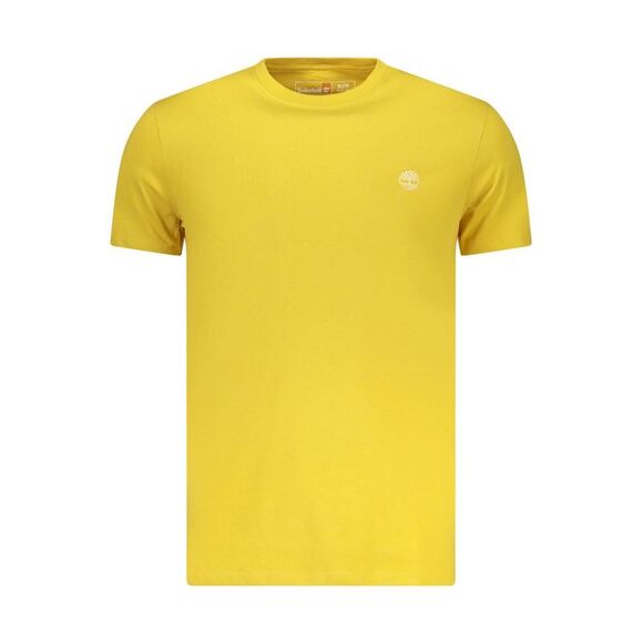 Timberland Yellow Cotton Mens Men's T-Shirt
